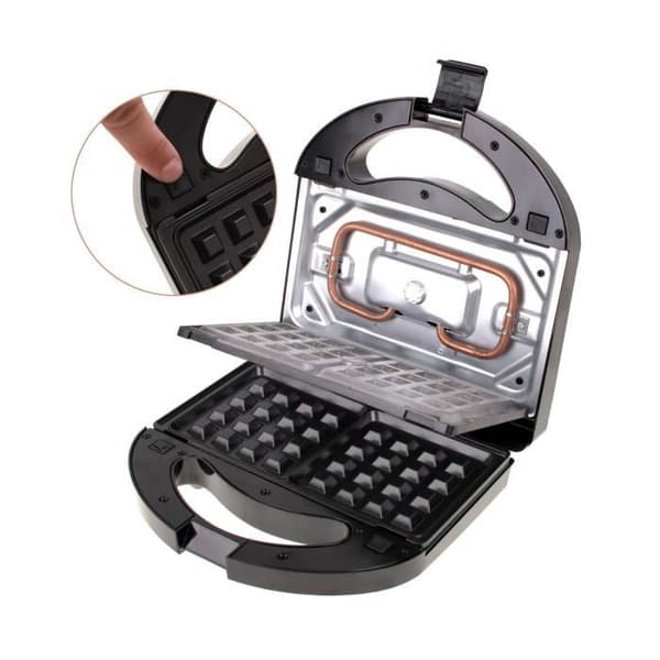 Smörgåsmaskin för grill våffelmackor Non-stick beläggning