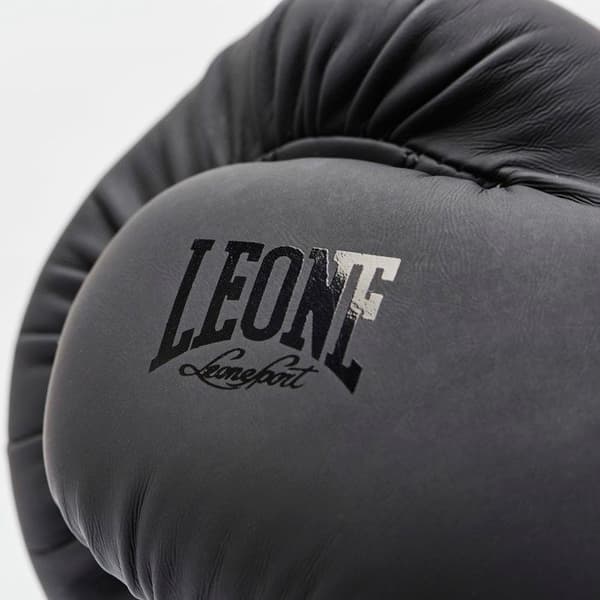 -Gauntlets för boxning Leone Black-10 oz-Svart