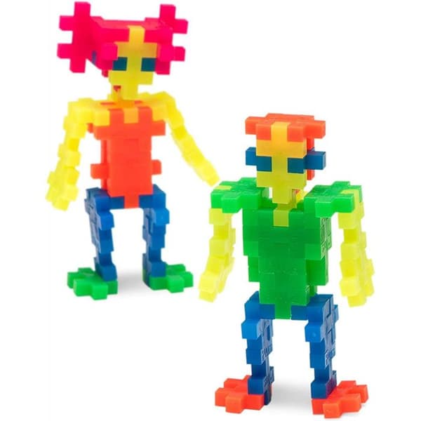 Byggset mini neon - PLUS PLUS - Mini Neon 300 bitar - Samlingsleksak - Från 6 år - Unisex