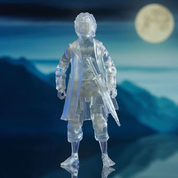 Diamond Select - Sagan om Ringen - Deluxe Figur Invisible Frodo 13 cm
