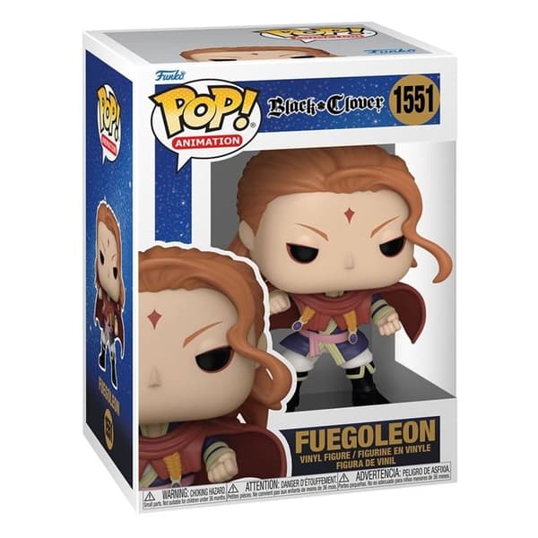 Funko - Black Clover -POP! Fuegoleon 9 cm