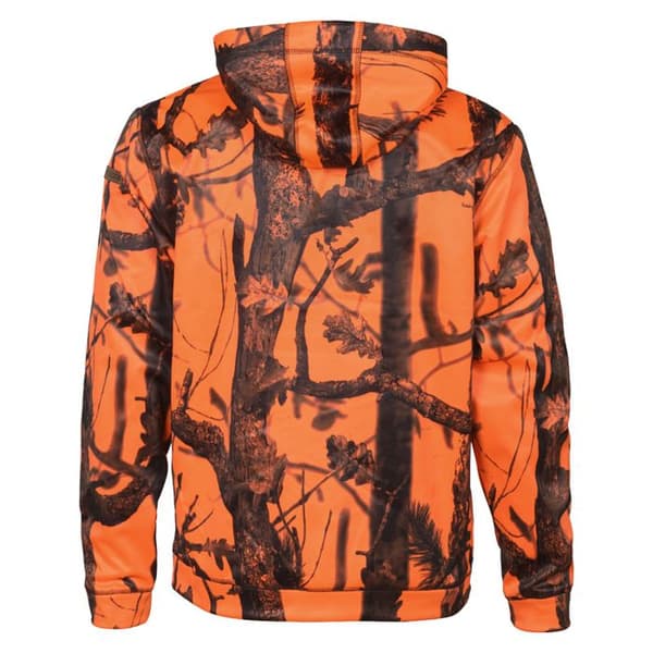 Sweat hoodie GhostCamo Blaze orange PERCUSSION