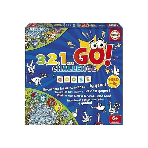 3,2,1 Go Challenge - Gås - Brädspel - EDUCA