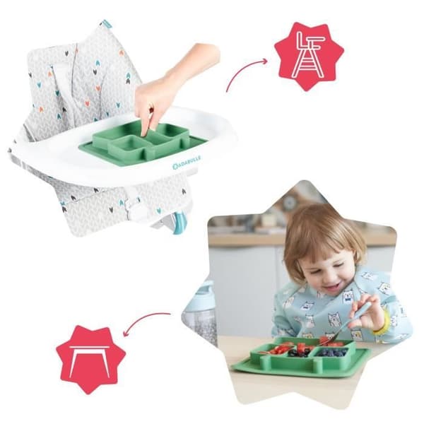 Badabulle Halkfri fackplatta, 4m+