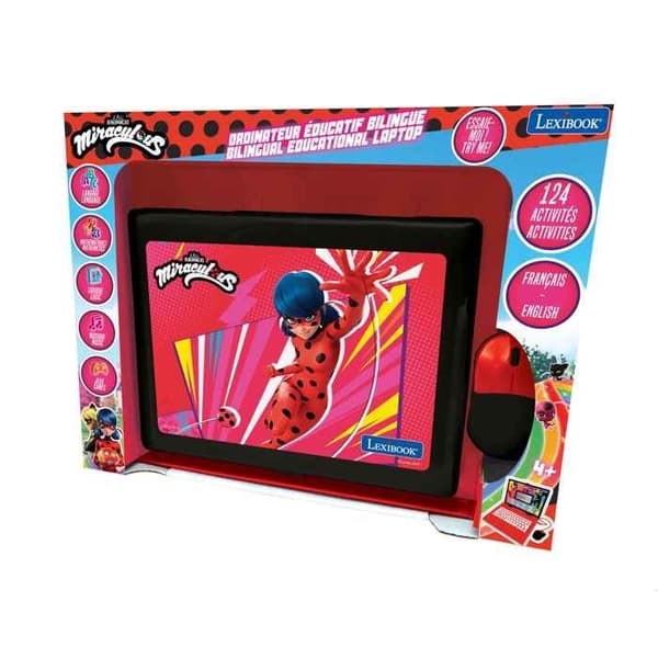Bilingual educational laptop Miraculous (FR/EN)