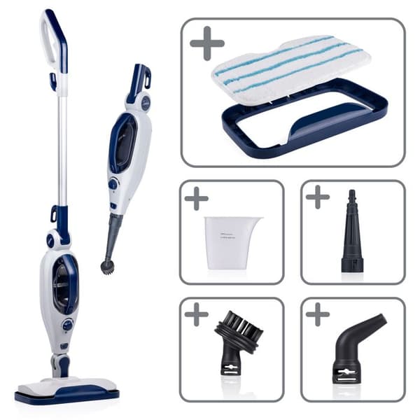 Dirt Devil Steam cleaner DD7004 vit-blå