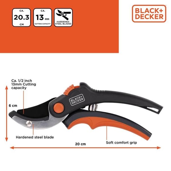 BLACK+DECKER Sekatör