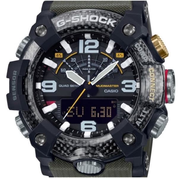 Klocka - CASIO - G-Shock Mudmaster GG-B100-1A3ER - Svart - Resin - Multifunktionell