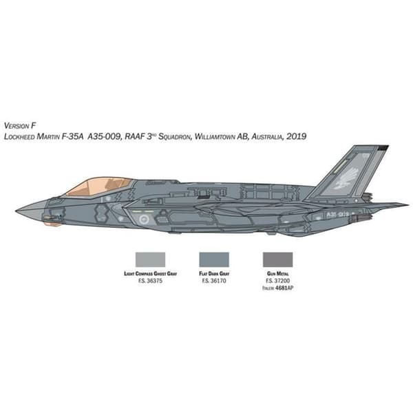 Modellflygplan: Lockheed Martin F-35A Lightning II CTOL