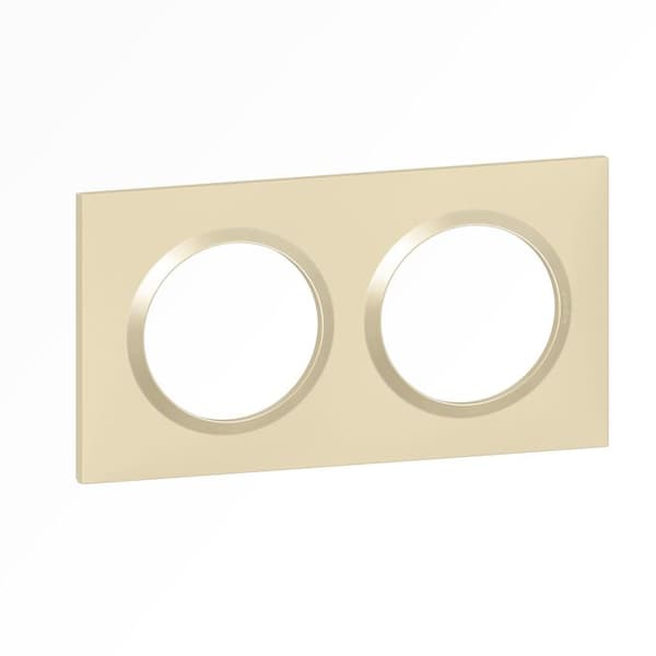 2P tallrik - LEGRAND - Dooxie - Dune - Beige - Plast