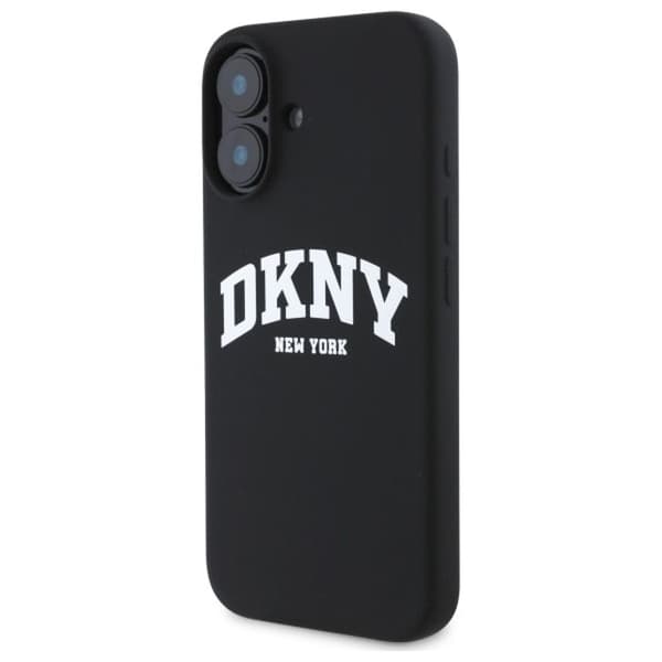 Coque för iPhone 16 - DKNY - Flytande silikon - Tryckt logotyp - Optimalt skydd