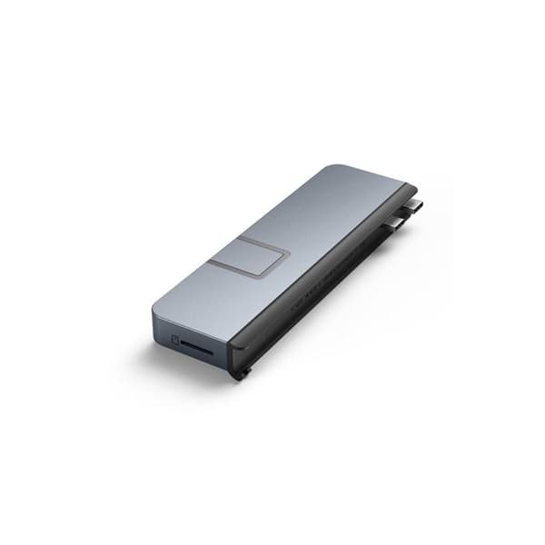 USB Hub - HyperDrive - HD575-GRÅ - 7-i-2 - För MacBook Air och Pro - Sideral grå