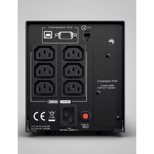 CYBER POWER PR750ELCD UPS MULTIKONTAKT SVART