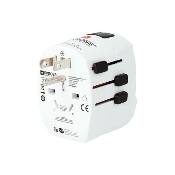 Skross 1302460 Pro Light USB-reseadapter (2xA)