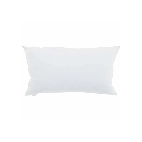 Rektangulär kudde i bomull - vidaXL - Vit - 130gsm 100% bomull - 1 kg - Rektangulär form - Andningsbar