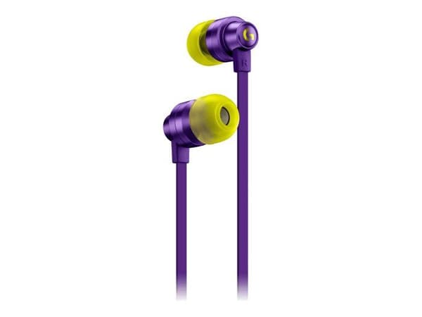 Spelheadset - Logitech - G333 - Lila - 3,5 mm minijack - USB-C