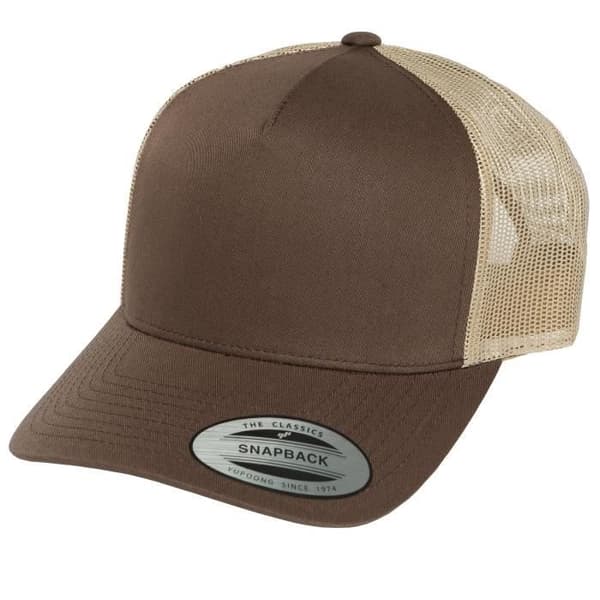 Trucker Keps - Flexfit - 6506T - Brun - Justerbar - Sommar