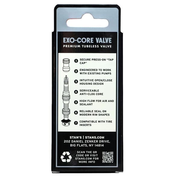 Ventil för Stans Exo-Core - Svart - 7x3x1 cm