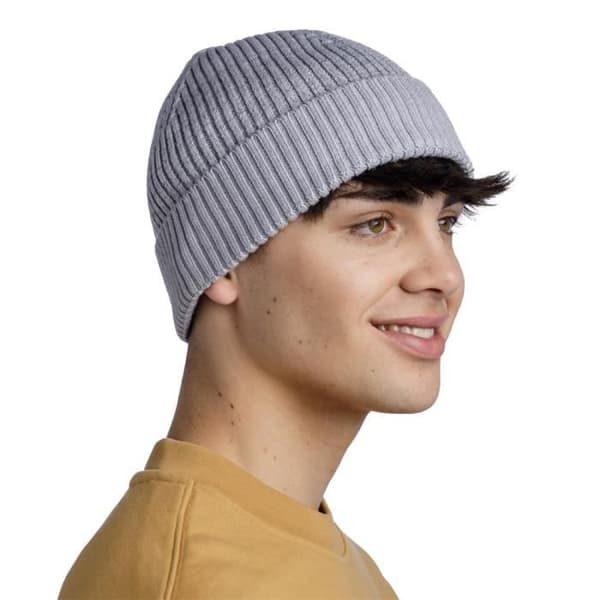 Mössa - BUFF - Merino Active Hat Beanie - Merinoull - Grå - Unisex/Vuxen