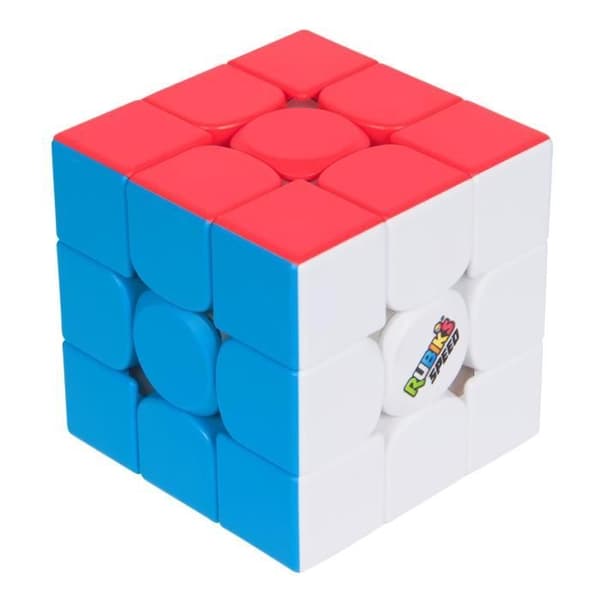 Rubiks Speed Cube 3x3 Magnetisk - Snabb Förladdad Mekanism - SPIN MASTER - Från 8 år