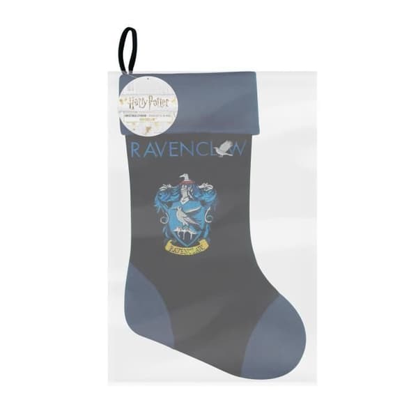 Julsocka - CINEREPLICAS - Ravenclaw - 45 cm - Broderad emblem - 95% bomull