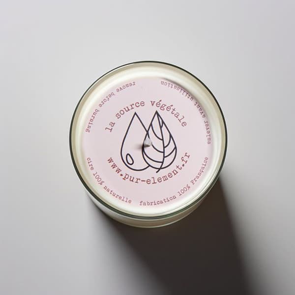 Doftljus - ELEMENT-TERRE - BG531 - Bomullsblomma - 200 g - 50 h