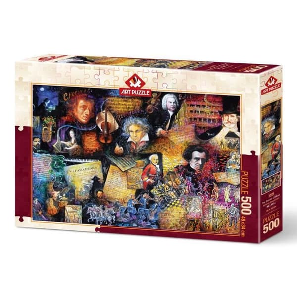 Pussel - KONSTPUZZEL - Musikens Doyens - 500 bitar
