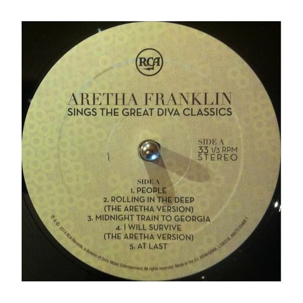 ARETHA FRANKLIN SJUNGER DE STORA DIVA-KLASSIKARNA