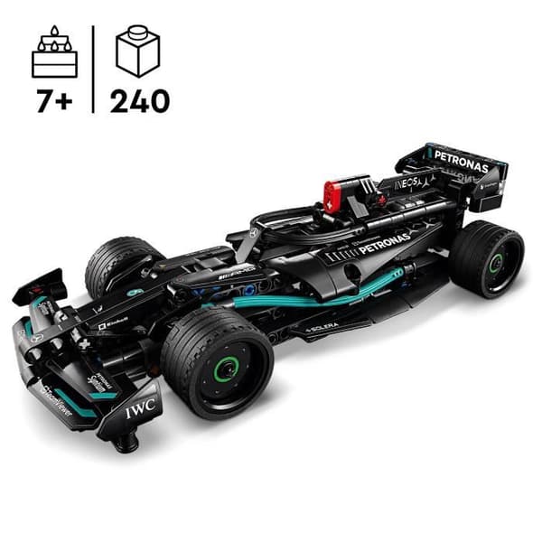 LEGO Technic 42165 Mercedes-AMG F1 W14 E Performance Pull-Back, Leksaksbil, Replika