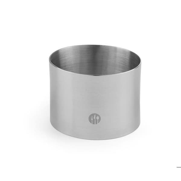 Rund nonnette (H)45mm - Hendi - Grå - l- L1- P- h45- Inox