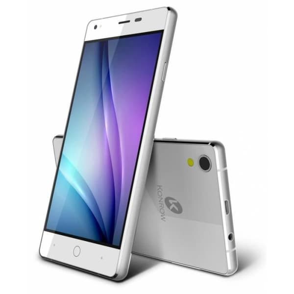 Smartphone Konrow Cool-K - Android - Dubbel kamera - 5'' - Vit