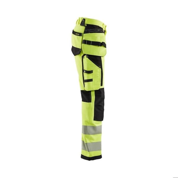 Blaklader 4D stretch arbetsbyxor med hög synlighet