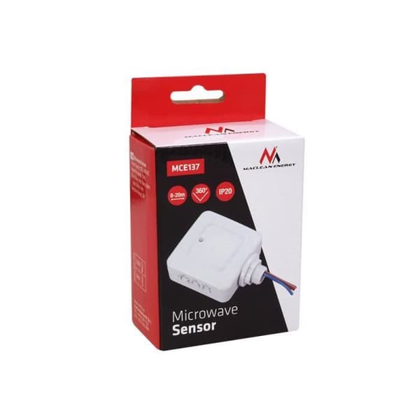 Mikrovågsugn - MACLEAN - MCE137 - Inbyggd sensor - Elektrisk - Vit