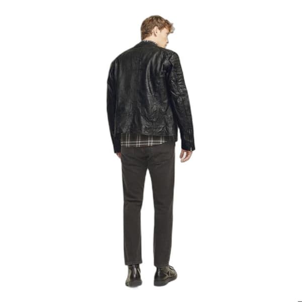 Jack & Jones Richard läderjacka - svart