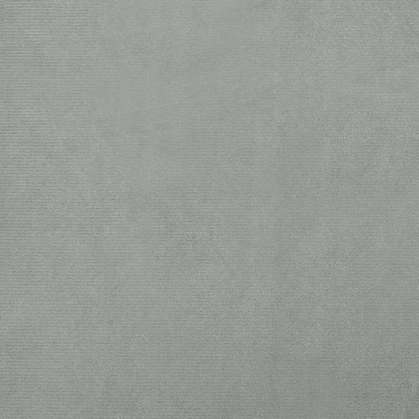 Hundsäng - VIDAXL - 100x54x33 cm - Sammet - Ljusgrå - Rektangulär
