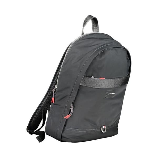 Svart polyester ryggsäck Tommy Hilfiger
