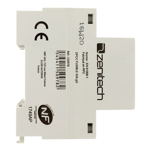 Differentialbrytare 63/2 30mA Typ A NF - Zenitech