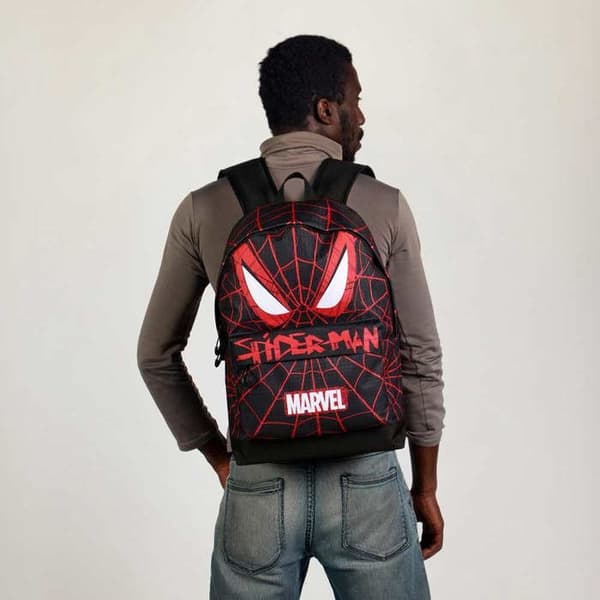 Ryggsäck HS FAN 2.2 - Spiderman Vision - Svart - One Size