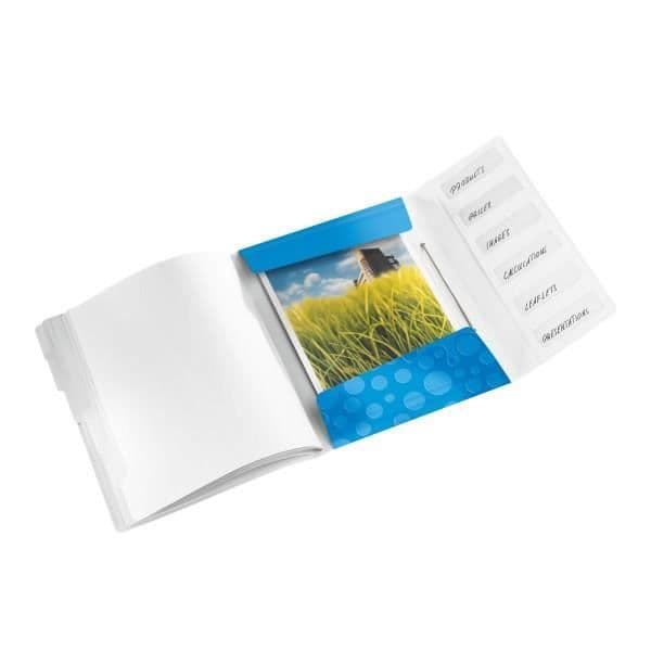 LEITZ Sorter 6 nycklar WOW Blå