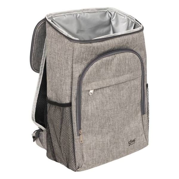 Isolerad ryggsäck grå 18cm - 5 five simply smart
