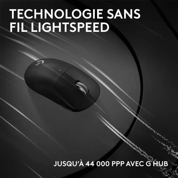 Logitech trådlös gamingmus PRO X Superlight 2c Svart