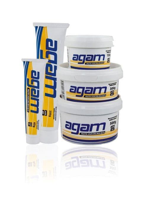 Tätning - Agam - PASTA G65 - Trådpasta - 65g - Vit