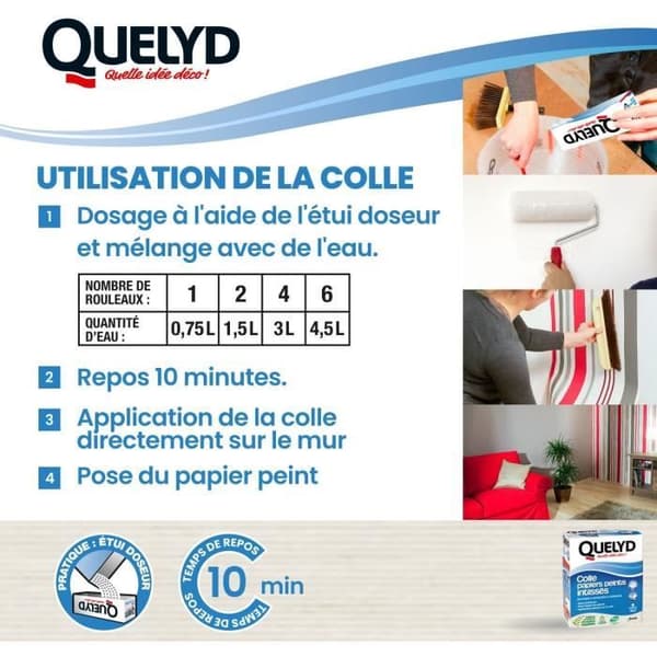 Non-woven papperslim - 300 g