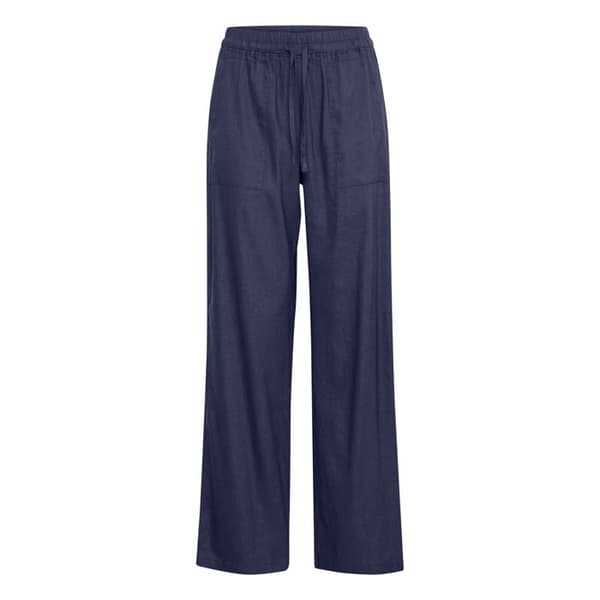 Byxor med vida ben dam Pulz Jeans Luca