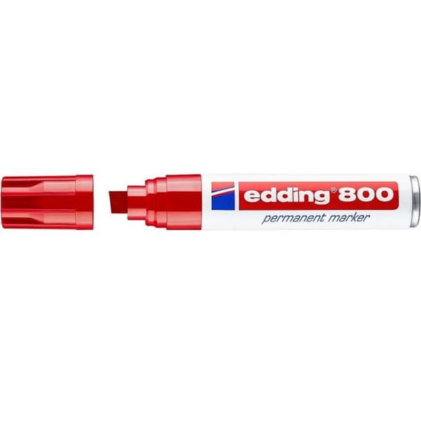 Stylo - EDDING - 800 ROT - Röd - Spets 4-12mm