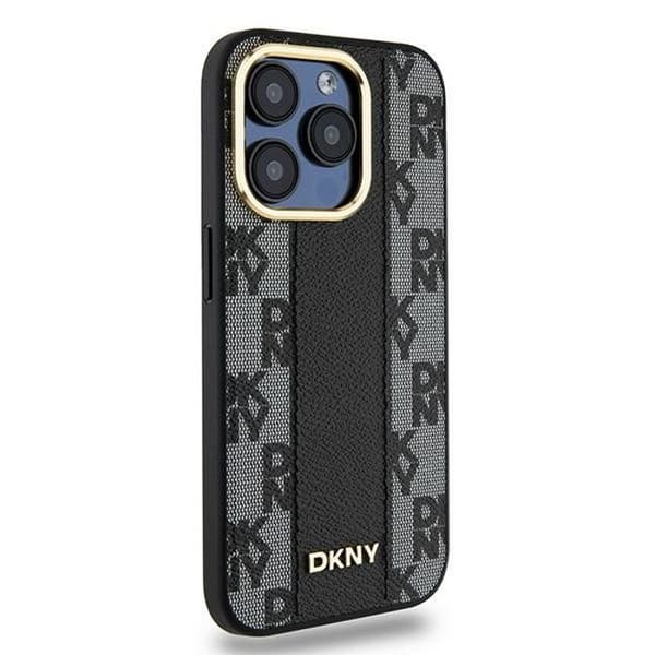 Mobilskal - DKNY - iPhone 15 Pro - Svart - Hög kvalitet - Elegant