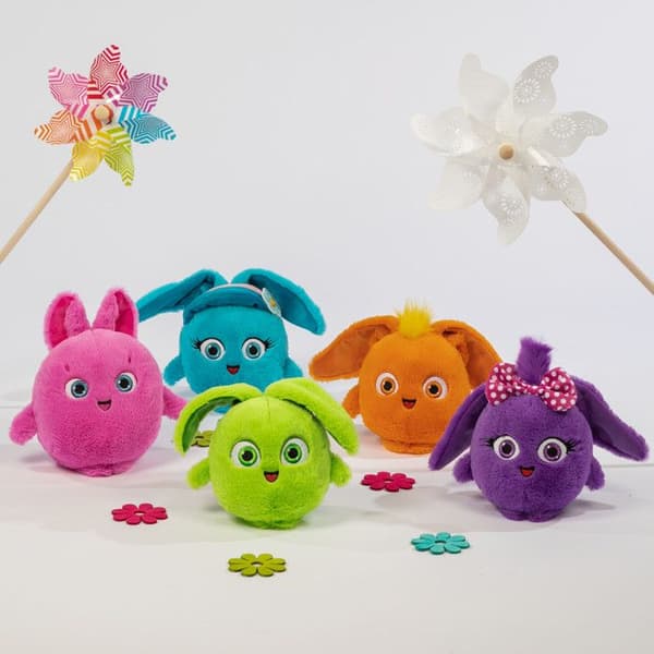 Peluche - Sunny Bunnies Shiny (blå) - 13 cm