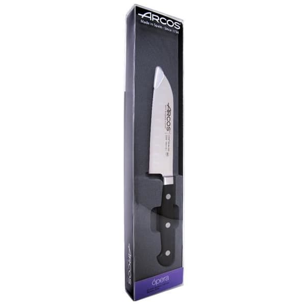 Santoku-kniv - ARCOS - Opera - Klinga 14 cm - NITRUM® rostfritt stål - 100% smidd