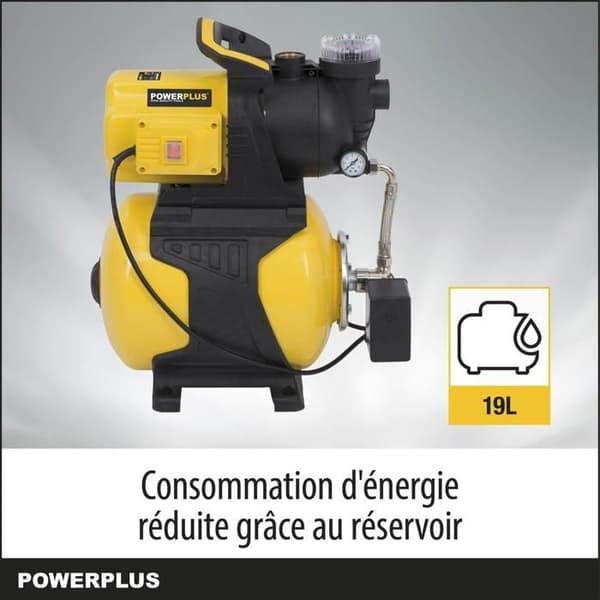Surpresseur POWERPLUSWATER 600W 3000 L/h