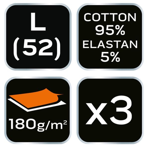 Baskalsonger, 3-pack, storlek L